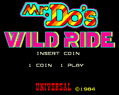 Game cover: Mr. Do's Wild Ride