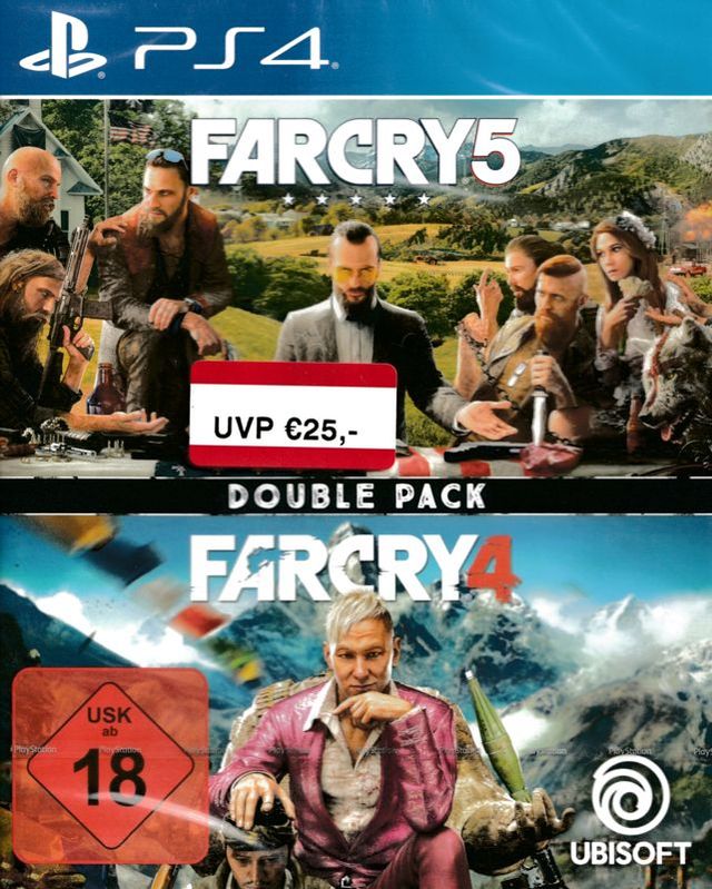 Game cover: Far Cry 4 + Far Cry 5