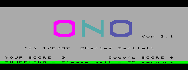 Game cover: Ono