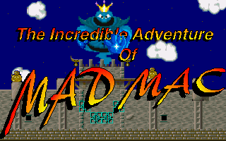 Game cover: The Incredible Adventure of Mad Mac