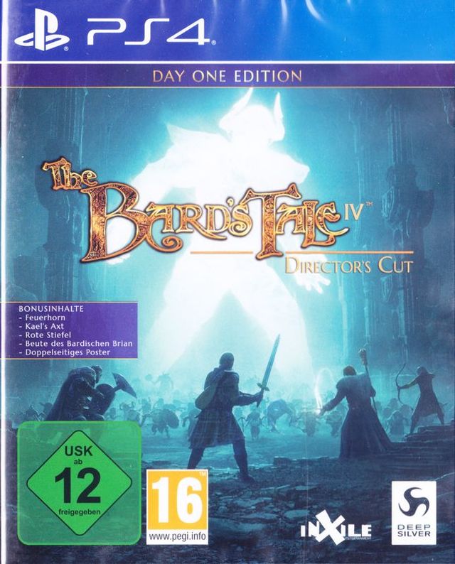 Game cover: The Bard's Tale IV: Director's Cut (Day One Edition)