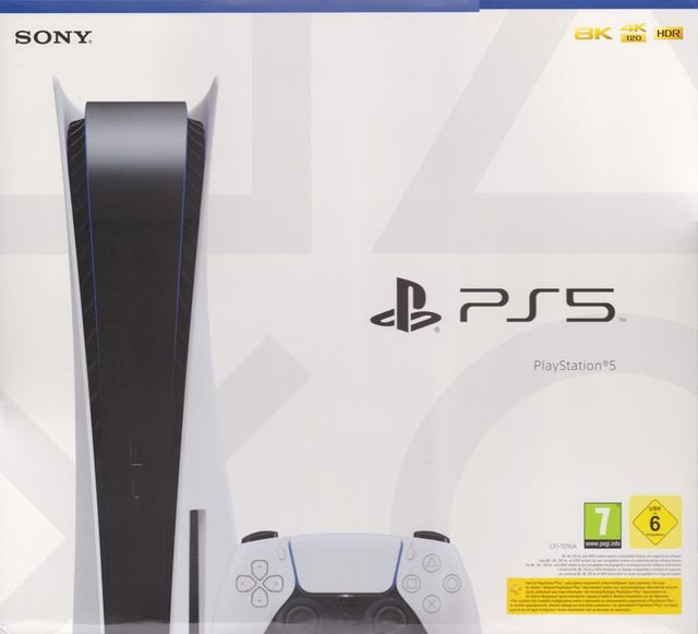 Game cover: PlayStation 5 (included game)