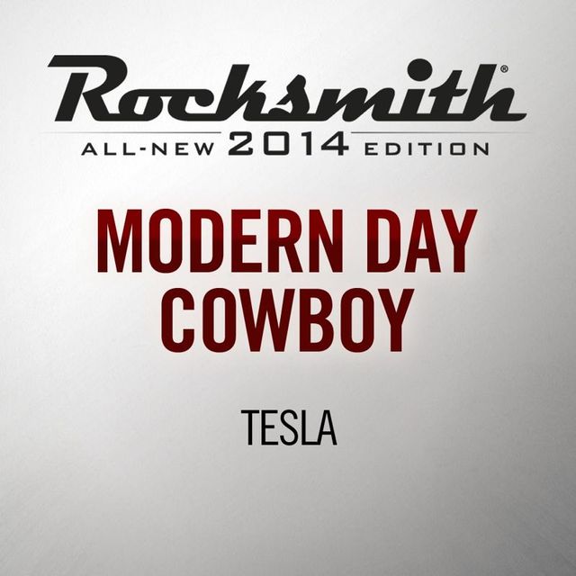 Game cover: Rocksmith: All-new 2014 Edition - Tesla: Modern Day Cowboy