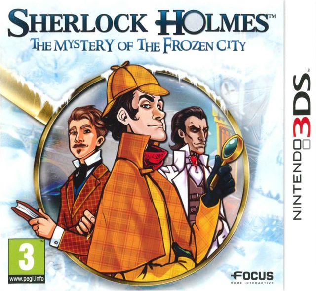 Game cover: Sherlock Holmes: The Mystery of the Frozen City