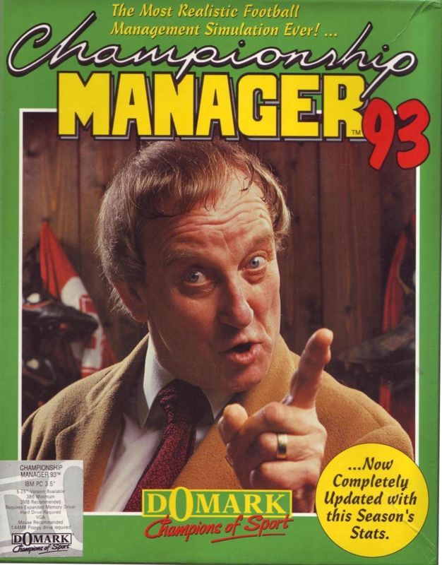 Game cover: Championship Manager 93