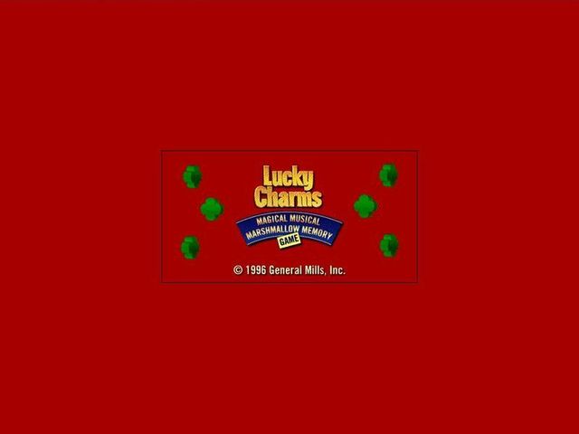 Game cover: Lucky Charms Memory Machine