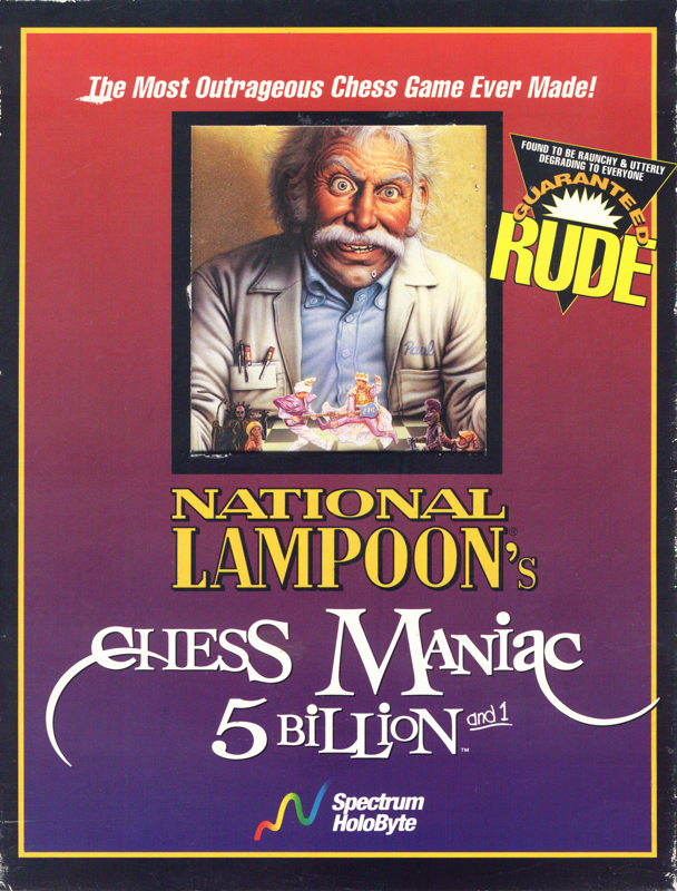 Game cover: National Lampoon's Chess Maniac 5 Billion and 1