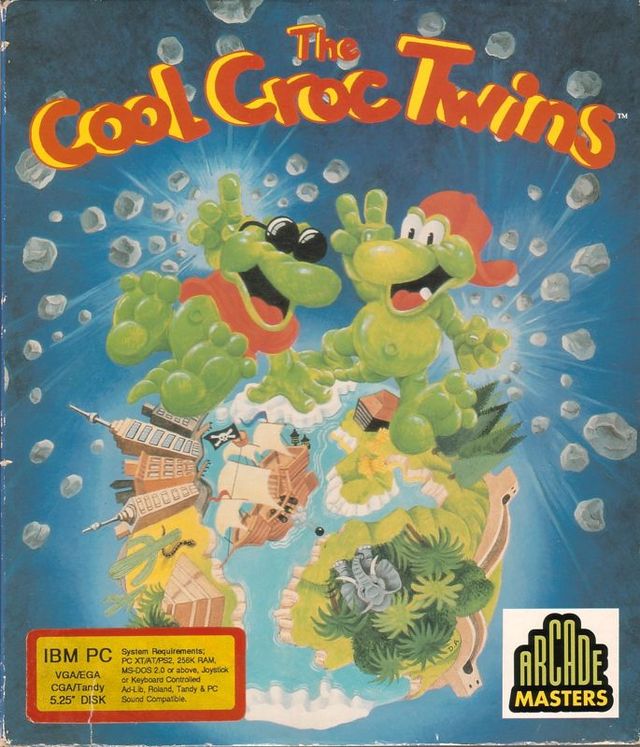Game cover: The Cool Croc Twins