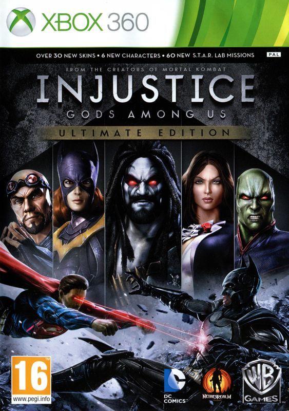 Game cover: Injustice: Gods Among Us - Ultimate Edition