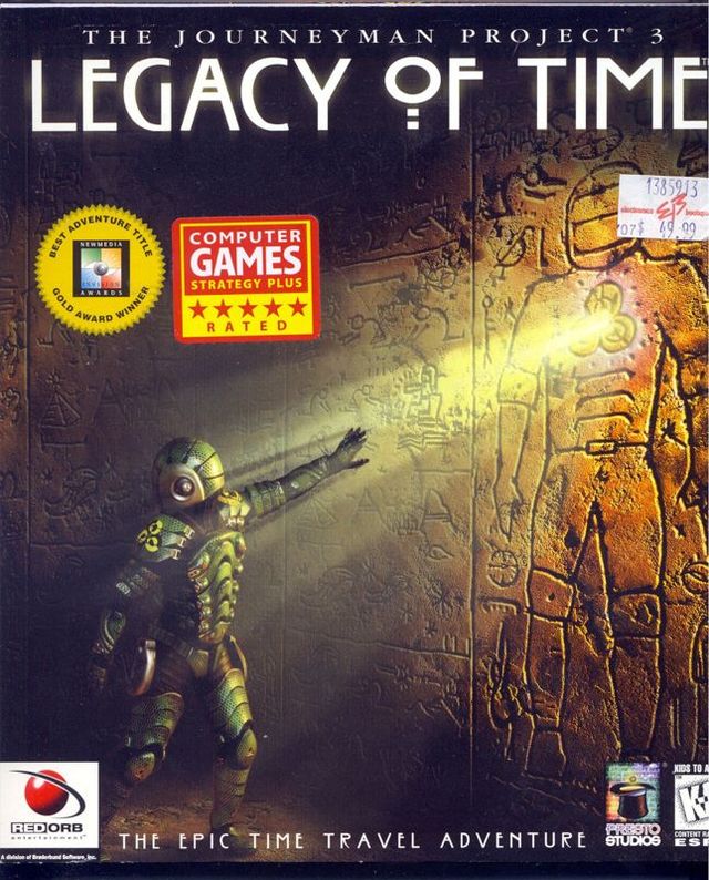 Game cover: The Journeyman Project 3: Legacy of Time