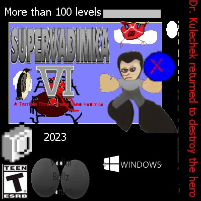Game cover: Super Vadimka VI: A Terrible Threat there is No Vadimka