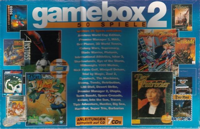 Game cover: Gamebox 2: 50 Spiele