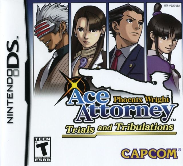 Game cover: Phoenix Wright: Ace Attorney - Trials and Tribulations
