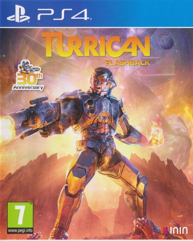 Game cover: Turrican Flashback