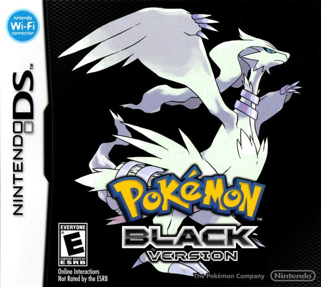 Game cover: Pokémon Black Version