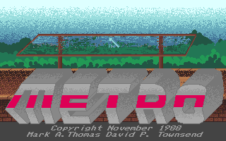 Game cover: Metro