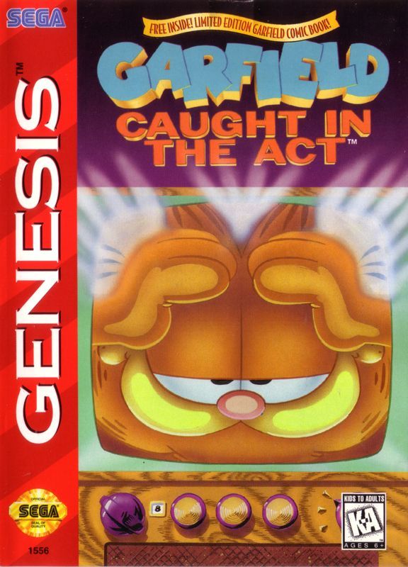 Game cover: Garfield: Caught in the Act