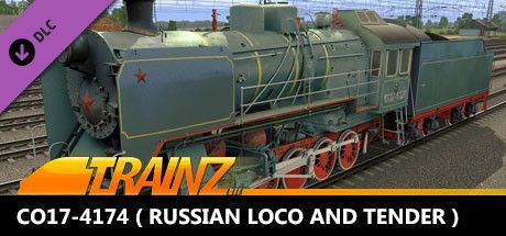 Game cover: Trainz 2022: CO17-4174 (Russian Loco and Tender)