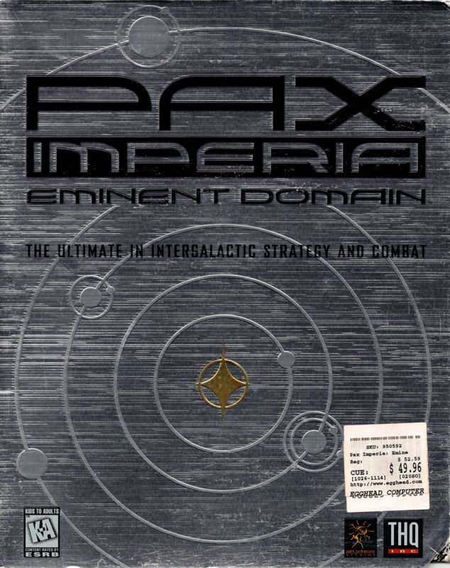 Game cover: Pax Imperia: Eminent Domain