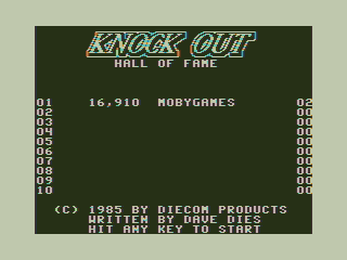 Game cover: Knock Out