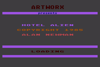Game cover: Hotel Alien