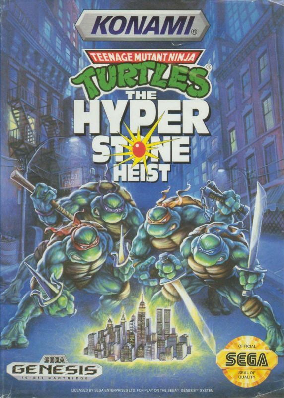 Game cover: Teenage Mutant Ninja Turtles: The Hyperstone Heist