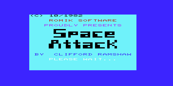 Game cover: Space Attack