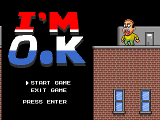 Game cover: I'm O.K: A Murder Simulator