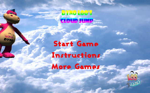 Game cover: Dyno Cloud Jump