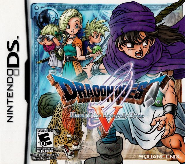 Game cover: Dragon Quest V: Hand of the Heavenly Bride