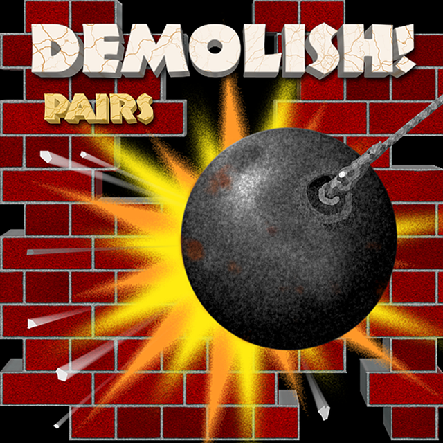 Game cover: Demolish! Pairs