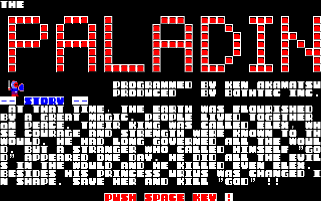 Game cover: Paladin
