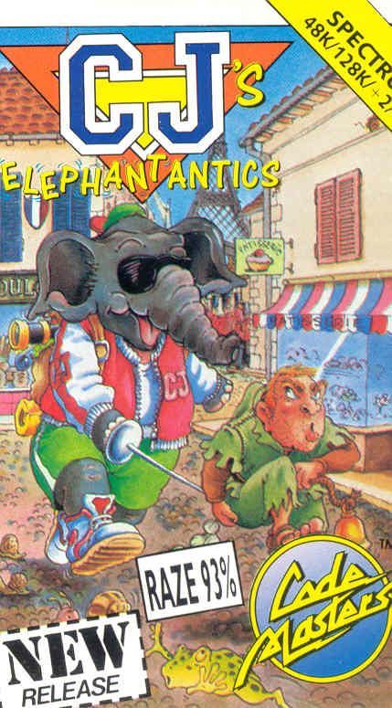 Game cover: CJ's Elephant Antics