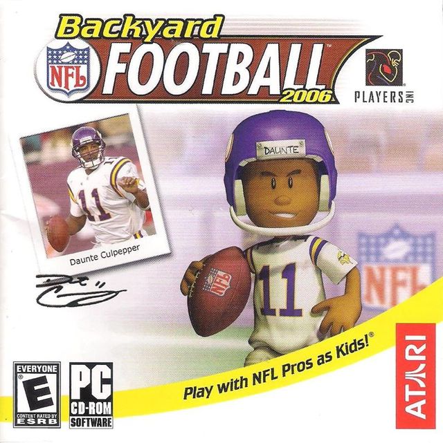 Game cover: Backyard Football 2006