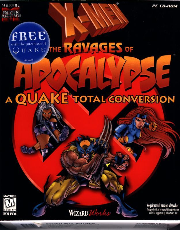 Game cover: X-Men: The Ravages of Apocalypse