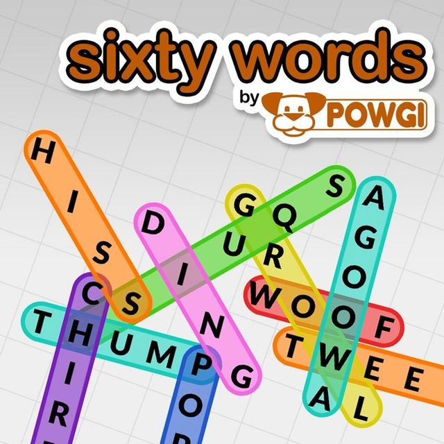 Game cover: Sixty Words by POWGI