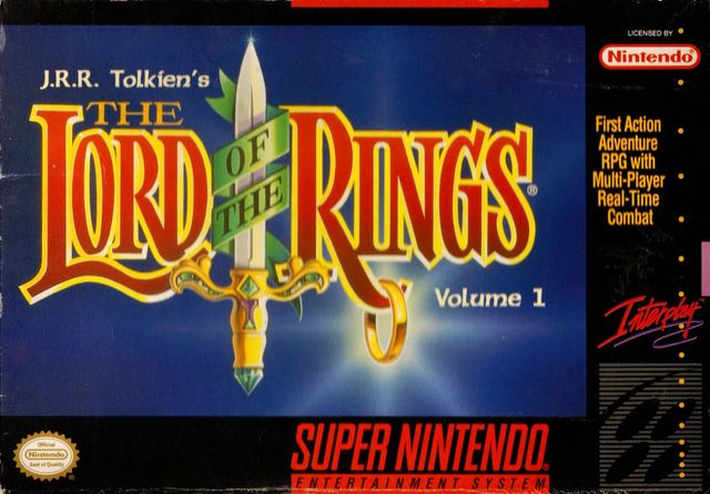 Game cover: J.R.R. Tolkien's The Lord of the Rings: Volume 1