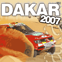Game cover: Dakar 2007