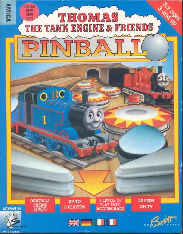 Game cover: Thomas the Tank Engine and Friends Pinball