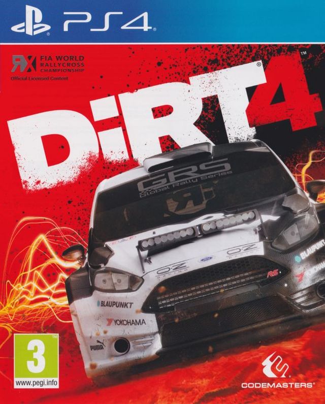 Game cover: DiRT 4