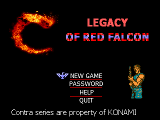 Game cover: C: Legacy of Red Falcon