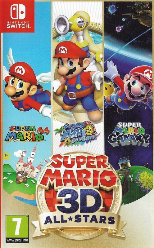 Game cover: Super Mario 3D All-Stars