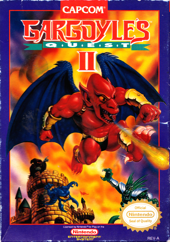 Game cover: Gargoyle's Quest II