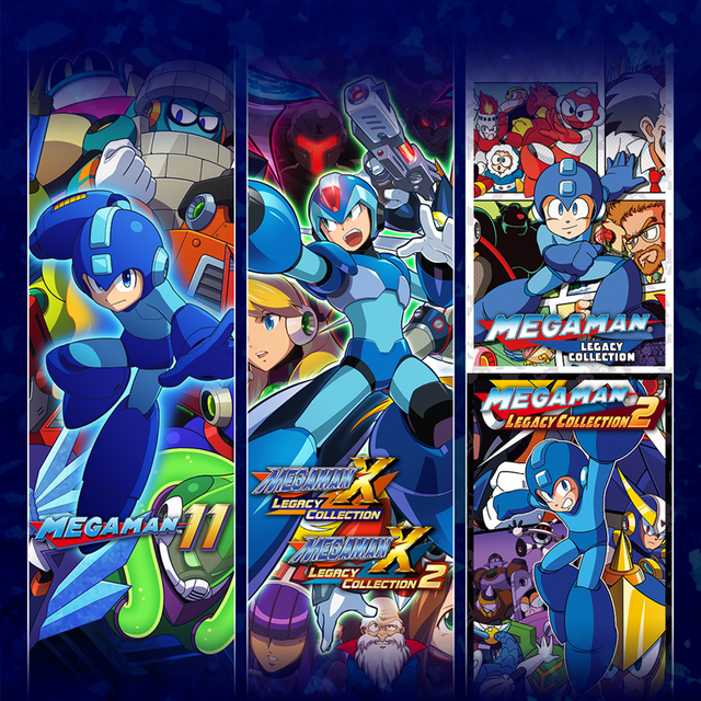 Game cover: Mega Man: 30th Anniversary Bundle