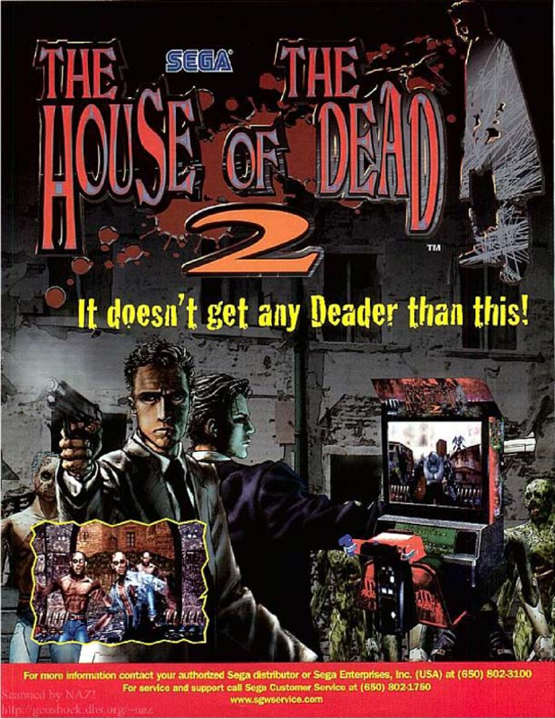 Game cover: The House of the Dead 2