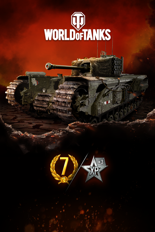 Game cover: World of Tanks: British Bulldog Churchill VII Ultimate