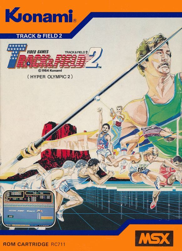 Game cover: Track & Field II
