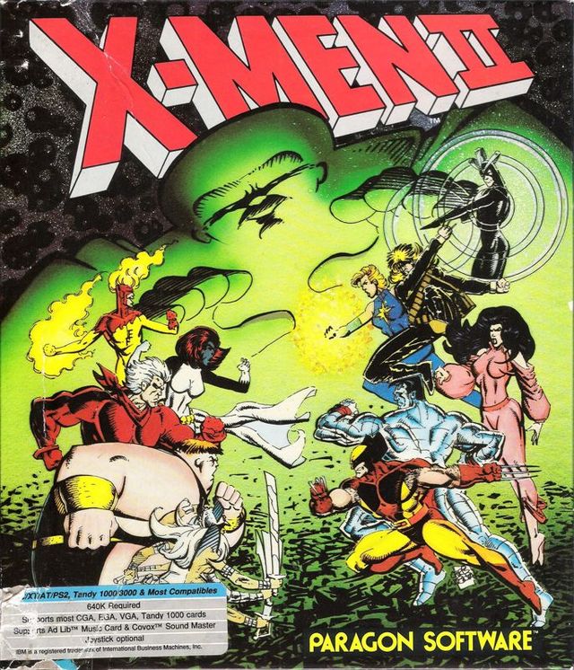 Game cover: X-Men II: The Fall of the Mutants