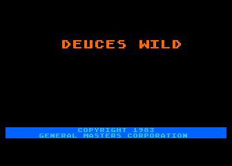 Game cover: Deuces Wild