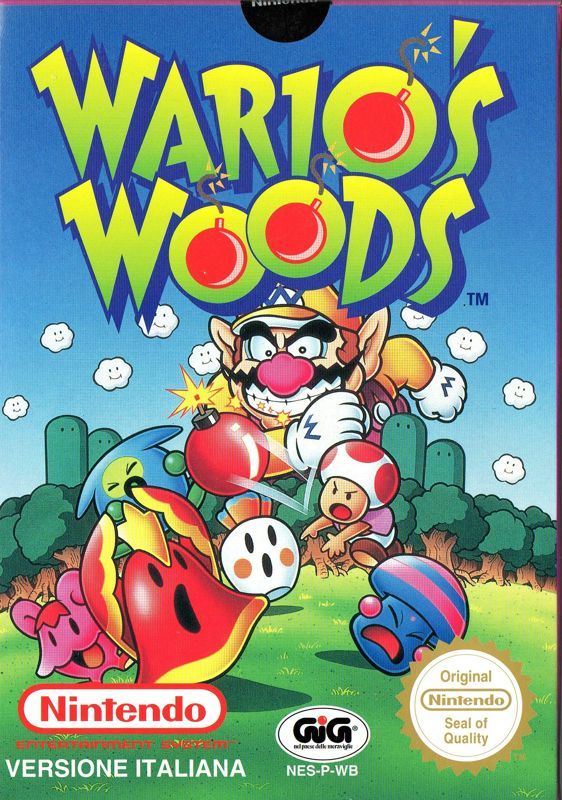 Game cover: Wario's Woods
